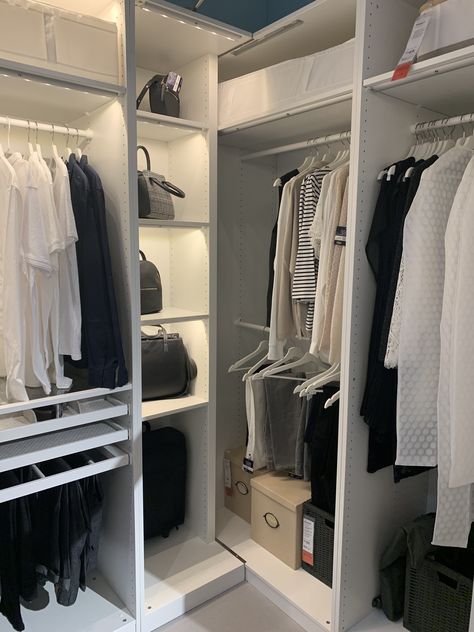 Wardrobe Clothes Aesthetic, Different Wardrobe Aesthetics, Simple Closet Aesthetic, Wardrobe Full Of Clothes Aesthetic, Dressing Well Aesthetic, Closet Of Clothes Aesthetic, Pretty Wardrobe Closets, Wardrobe Inspo Closet, Wardrobe Astethic