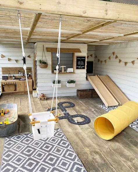 Basement Play Area, Toddler Play Area, Indoor Playroom, Kids Play Spaces, Kids Rooms Inspo, Scandi Nursery, Outdoor Play Spaces, Montessori Playroom, Basement Playroom