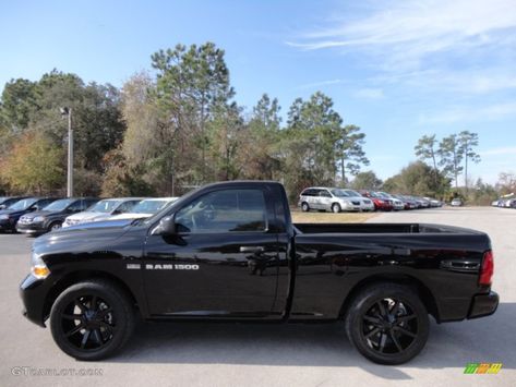 2012 Dodge Ram 1500 Express Regular Cab Custom Wheels Photo #59472536 Ram 1500 Single Cab, Daytona Car, Ram 1500 Custom, New Model Car, 2012 Dodge Ram 1500, Single Cab Trucks, Dodge Trucks Ram, Regular Cab, Dodge Trucks