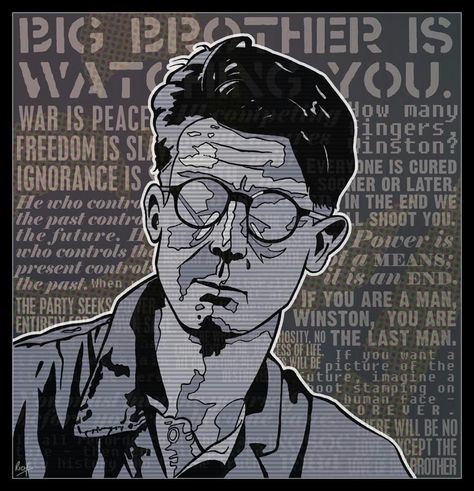 Winston Smith (John Hurt) 1984 movie Winston Smith 1984, 1984 Winston, 1984 Aesthetic, Dystopia Aesthetic, Classic Reads, Hero Essay, Big Brother Is Watching, Winston Smith, 1984 Book