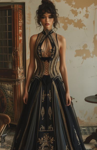 Acotar Dress, Westeros Fashion, Dystopian Fashion, Wedding Party Outfits, Fairy Dresses, Model Inspo, Fantasy Gowns, Fairytale Dress, Maid Dress