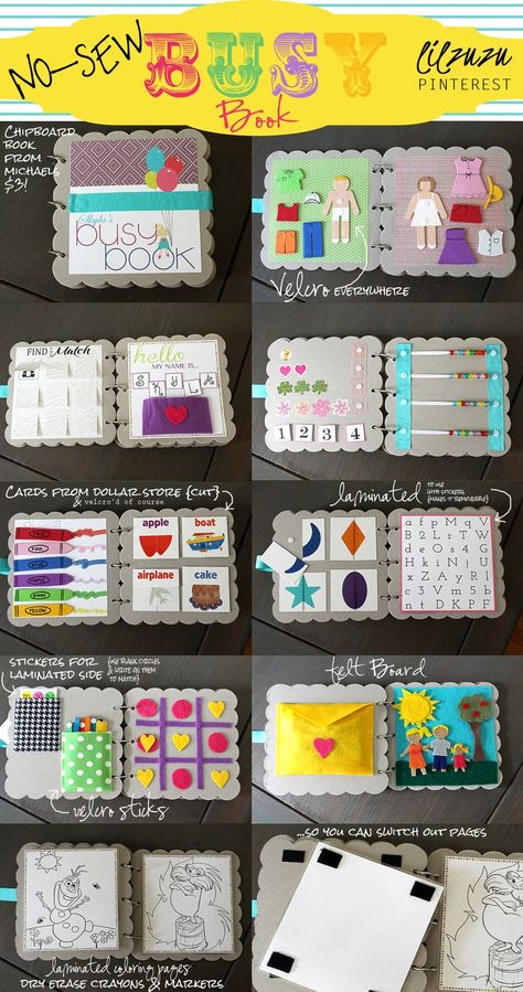 Diy Quiet Books, Baby Quiet Book, Quiet Book Patterns, Quiet Activities, Sensory Book, Felt Books, Felt Quiet Books, Felt Book, Busy Bags