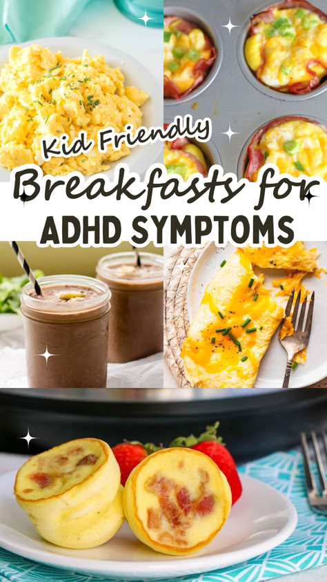 Diet can play a significant role in managing ADHD symptoms in children, here are some great breakfasts for ADHD Kids that will help manage symptons during the day. Real Food Breakfast For Kids, Kids Make Ahead Breakfast, Kids Protein Breakfast Ideas, Healthy Kids Breakfast On The Go, Low Sugar Kids Breakfast, Healthy Breakfast Meal Prep For Kids, High Protein Breakfast Ideas For Kids, Easy High Protein Breakfast For Kids, Low Carb Breakfast Ideas No Eggs