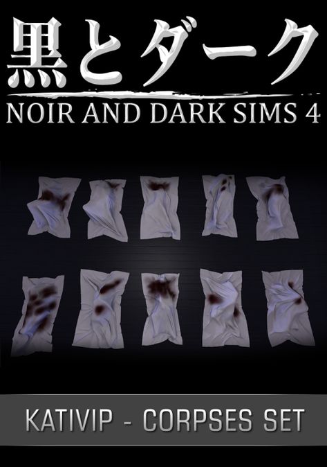 TS4 - Kativip - Corpses ~ Noir and Dark Sims Sims 4 Tattered Clothes, Apocalypse Sims 4 Cc, Sims 4 Details, Sims 4 Cc Apocalypse, Sims 4 Apocalypse Cc, Medieval Bakery, Sims 4 Japanese Cc, Cc The Sims 4, Sims Medieval