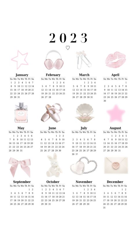 2023 calendar 🗓️ Cute Calander Printable 2023, Pink Calendar Aesthetic, Kpop Calendar 2023, Calendar Aesthetic 2023, 2023 Pink Calendar, Cute Calendar 2024, Cute 2023 Calendar, Coquette Calendar, Cute School Planner