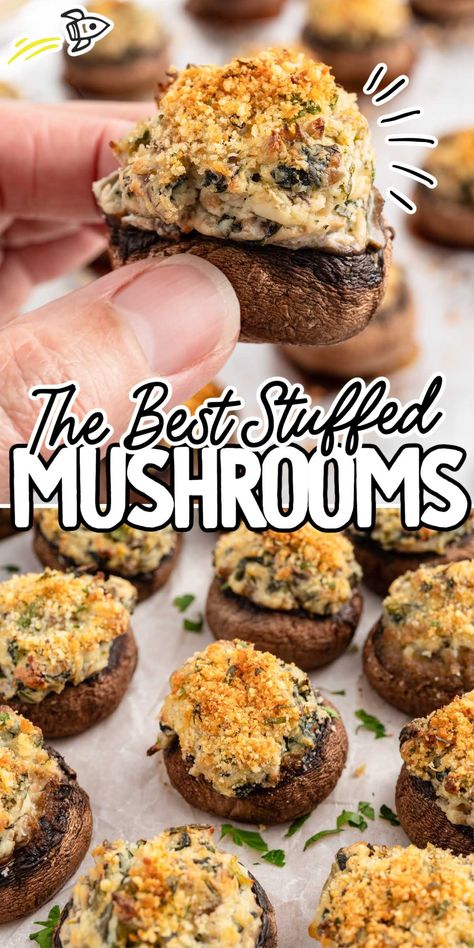 Big Stuffed Mushrooms, Pancetta Stuffed Mushrooms, Stuffed Mushrooms Olive Garden Recipe, Bacon Cheddar Stuffed Mushrooms, Mouth Watering Stuffed Mushrooms, Jimmy Dean Stuffed Mushrooms, Stuffed Mushrooms Cheesecake Factory, Stuffed Mushrooms For Thanksgiving, Stuffed Mushrooms With Cream Cheese Sausage Recipes