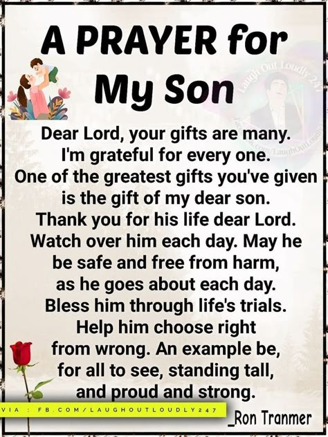 Birthday Prayer For Son, Good Morning Son, Prayer For Your Son, Message To My Son, Love My Son Quotes, Baseball Activities, Prayer For Son, Son Quotes From Mom, Prayer For My Son