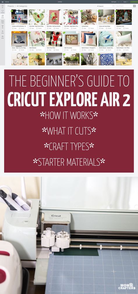 Cricut Air Explorer 2 For Beginners, Cricut Explore Air 2 For Beginners Projects, Cricut Beginners Guide, How To Work A Cricut Machine, How To Use My Cricut Explore Air 2, Cricut Explore Air 2 Projects Beginner, How To Cricut How To Use, Cricut Explorer 2, Cricket For Beginners