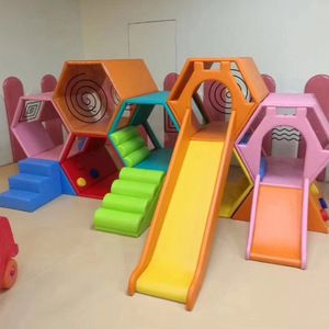 Source honeycomb maze indoor soft slide playground kids soft play equipment on m.alibaba.com Diy Soft Play Equipment, Dog Indoor Play Area, Indoor Soft Play Area, Diy Soft Play Area, Indoor Playground Diy, Sensory Kids Room, Slide Playground, Diy Kids Playground, Soft Play Centre