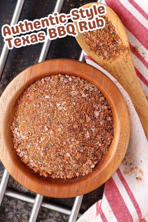 Salt Free Barbecue Rub, Pork Rib Rub Recipe, Bbq Seasoning Recipe, Bbq Rib Rub, Brisket Rub Recipe, Pork Rub Recipe, Pork Dry Rubs, Rib Rub Recipe, Bbq Rub Recipe