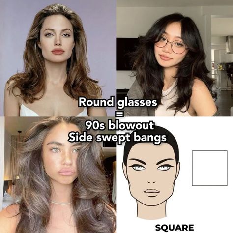 Which one is your face shaped ?? facetips #roundface #ovalface #heartface #diamondface #longface #oblongface #triangleface #foryou #foryoupage Glasses For Rectangle Face Shape, V Triangle Face Shape, Haircuts For Rectangle Face Shape, Rectangle Face Hairstyles, Triangle Face Shape, Rectangle Face Shape, Glasses For Face Shape, Rectangle Face, Glasses For Your Face Shape