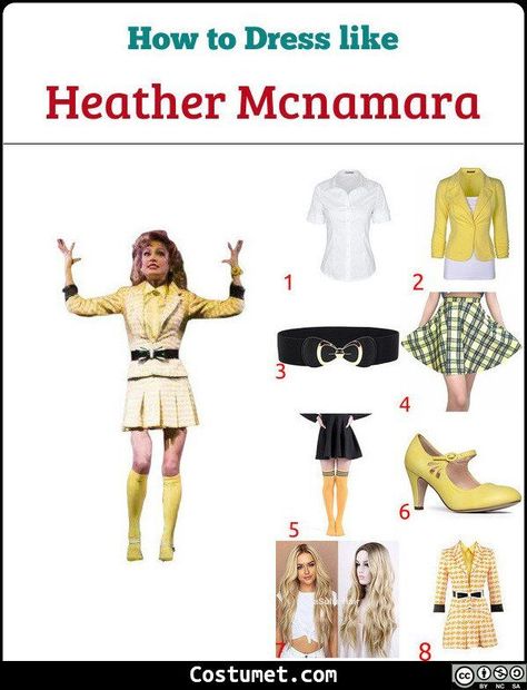 Heather McNamara (Heathers) Costume Heather Costume, Heather Mcnamara Outfit, Heather Mcnamara Wallpaper, Heathers Outfit Ideas, Heathers Outfit, Heather Mcnamara Costume, Heather Mcnamara Halloween Costume, Heathers Cosplay, Heathers Halloween Costume