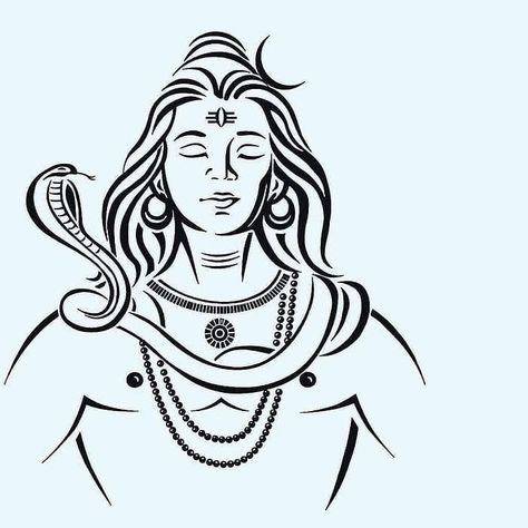 Shiva Outline Tattoo, Shiva Outline Drawing, Mahadev Outline, Shiva Outline, Siva Drawing, Mahadev Drawing Easy, Lord Shiva Drawing Easy, Shiva Meditation, 480x800 Wallpaper