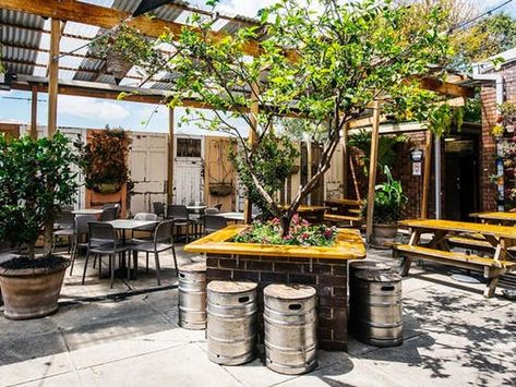 Catch The Breeze And Raise A Schooner At 15 Of Sydney’s Best Beer Gardens | Urban List Sydney Outdoor Beer Garden Design, Beer Gardens Design, Beer Garden Design Restaurant, Pub Outdoor Beer Garden, Beer Garden Decor, Beer Garden Design Outdoor Spaces, Outdoor Beer Garden Ideas, Beer Garden Ideas Backyard, Outside Restaurant Patio Ideas