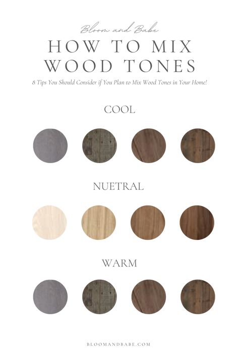 How to Mix Wood Tones in Your Home - BLOOM AND BABE Wood Stains That Compliment Each Other, Wood Kitchen Cabinets Wood Floor, Mixing Dark And Light Wood Furniture Dining Rooms, Living Room Designs Dark Wood Furniture, Matching Wood Floors To Wood Cabinets, Light Wood Floors Dark Wood Cabinets, Light And Dark Wood Floors, Mixed Wood Dining Table, Mixing Woods In Kitchen