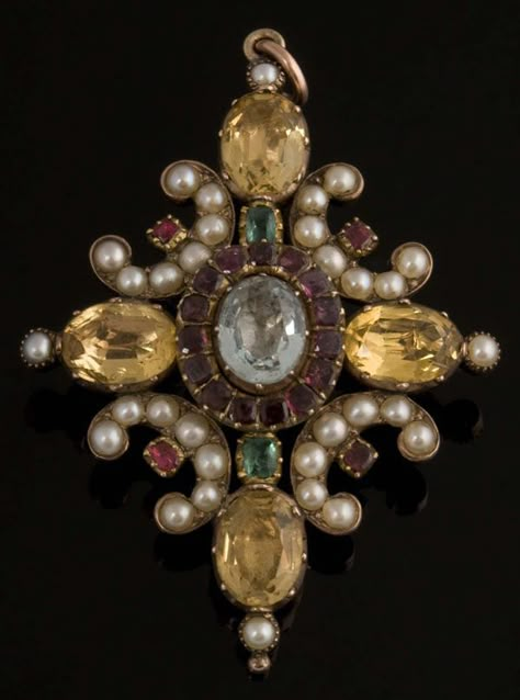 Find this Pin and more on Georgian jewelry (1714-1837). Baroque Jewelry, Byzantine Jewelry, Ancient Jewellery, Georgian Jewelry, Historical Jewellery, Medieval Jewelry, Ancient Jewelry, Victorian Jewelry, Cross Jewelry