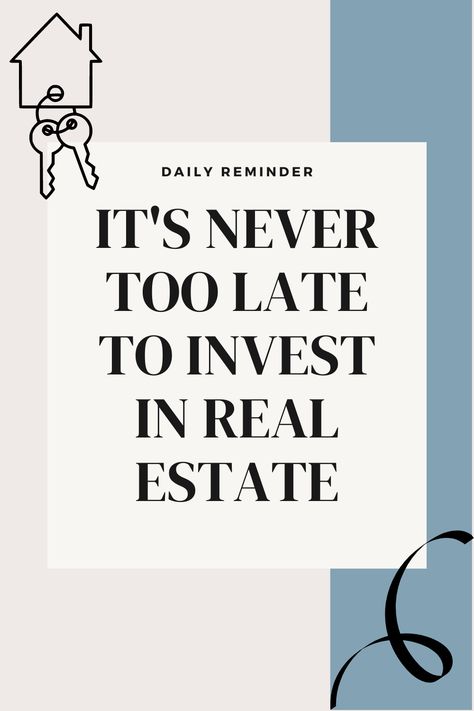 Investing In Real Estate, Average Person, Real Estate Investing, Daily Reminder, No Worries, Investment, Real Estate, Quotes, Quick Saves