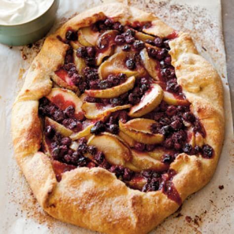 Apple and Cranberry Galette Cranberry Galette, Cranberry Recipe, Homemade Pies, Apple Galette, Galette Recipe, Thanksgiving Food Desserts, Recipe Dessert, Fruit Filling, Holiday Meal