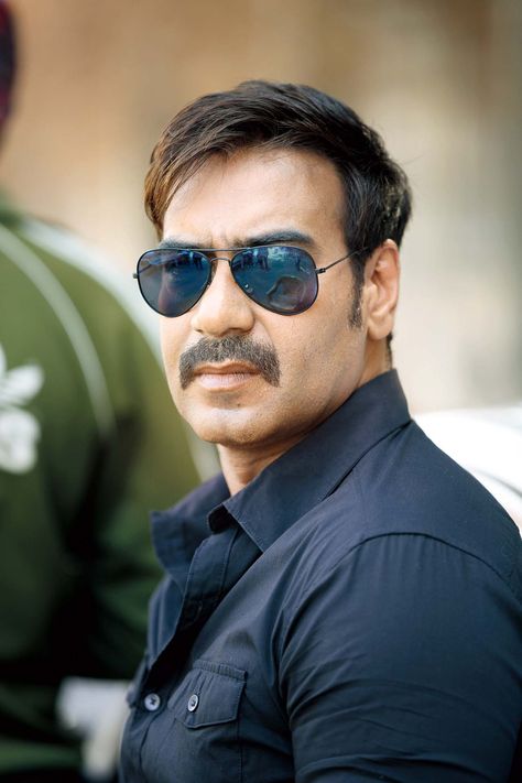 Ajay Devgan is always in 'action' mode! #AjayDevgan #Actor #bollywood #Celebs #20likes #SinghamReturns #Action #instalike #followback  To download the FREE app of Follo, just give a miss-call on 09818233692 India Actor, Indian Bollywood Actors, Ajay Devgan, Famous Indian Actors, Bollywood Images, National Film Awards, Indian Star, Actor Picture, Wearing Sunglasses