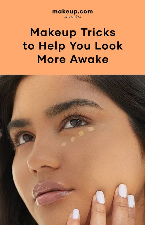 Makeup Tricks to Look More Awake Awake Eyes Makeup, Makeup Basics, Gold Eyeliner, Dark Eyeshadow, Bright Lips, Smokey Eye Tutorial, Best Eye Cream, Dark Under Eye, Basic Makeup