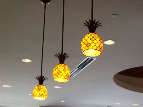 Pineapple Room, Pineapple Lights, Pineapple Kitchen, Pineapple Lovers, Themed Kitchen, Pineapple Decor, Minimalist Living, Tiki Bar, Minimalist Interior