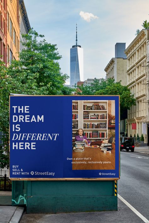 StreetEasy Launches 2023 Brand Campaign Capturing the NYC Dream | StreetEasy Great Place To Work Campaign, Pr Campaign Ideas, College Marketing Campaign, Ad Campaign Design, Real Estate Campaign, Launch Campaign Ideas, University Ads, University Campaign, College Branding