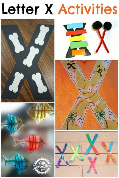 Letter X Activities Pre K Letter A Crafts, Letter X Preschool Crafts, Letter X Crafts For Toddlers, X Preschool Activities, X Is For, Letter X Craft For Preschoolers, Letter X Crafts For Preschoolers, X Activities For Preschool, Letter X Activities For Preschool