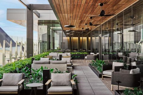 Largest Centurion Lounge Opens at Hartsfield-Jackson with Amazing Amenities Centurion Lounge, American Express, Outdoor Lounge, International Airport, Atlanta, Chef, Lounge