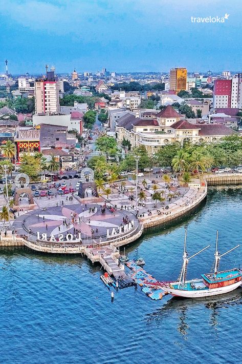 Makassar City Makassar City, World Countries, Road Trip Destinations, Destination Ideas, City That Never Sleeps, Makassar, South Asia, Countries Of The World, Tourist Destinations