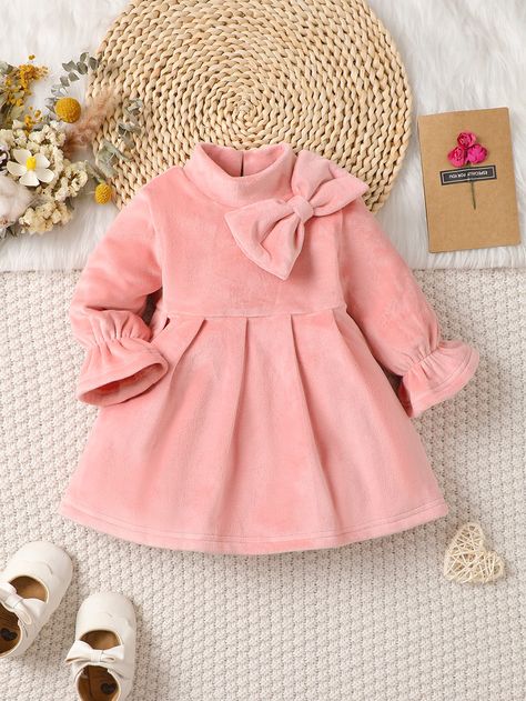 Girls Winter Fashion, Baby Girl Clothes Winter, Winter Baby Clothes, Soiree Dress