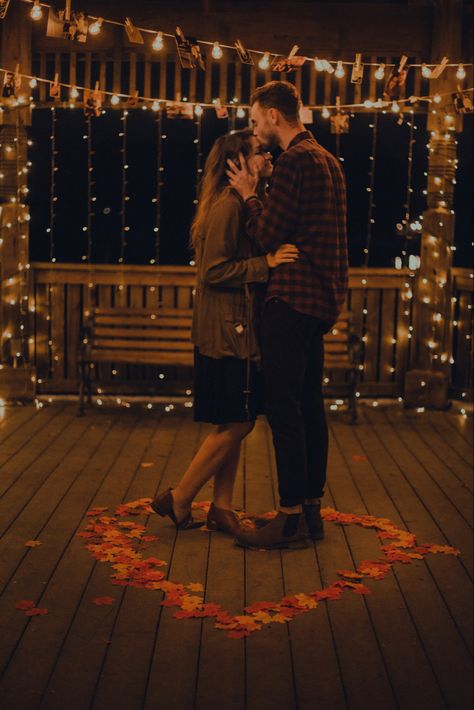 Halloween Proposal Ideas Engagement, Fall Engagement Ideas Proposal, Proposal Ideas Lights, Engagement Ideas Proposal At Home, Proposal Ideas Western, Engagement Proposal Ideas At Home, Gazebo Engagement Ideas, Backyard Proposal Ideas Simple, Engagement Ideas Proposal Creative