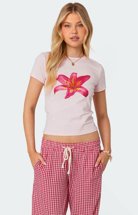 Daylily T-Shirt Wwe T Shirts, Flannel Sweatshirt, Cute Preppy Outfits, Swimwear Dress, 13th Birthday, Top Graphic Tees, Baby T Shirt, Graphic Tee Shirts, Baby Tshirts