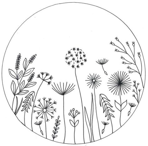 Embroidery Template, Floral Embroidery Patterns, Hand Embroidery Art Hand Embroidery Patterns Free, Pola Bordir, Embroidery Template, Floral Embroidery Patterns, Pola Sulam, Embroidery Patterns Vintage, Embroidery Flowers Pattern, 자수 디자인, Simple Embroidery