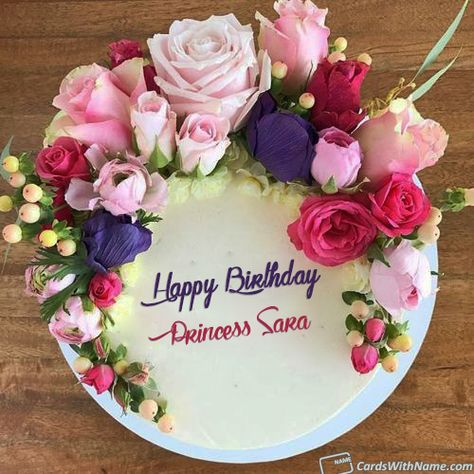 Bday Cake Pics, Happy Birthday Cakes For Women, Happy Birthday Marina, Happy Bday Cake, Happy Birthday Cake Writing, Name Birthday Cake, Birthday Cake Write Name, Online Birthday Cake, Birthday Wishes Greeting Cards