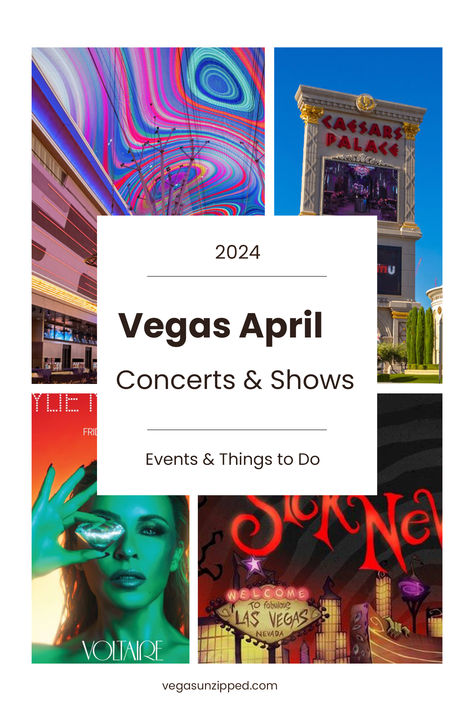 Las Vegas April Shows and Events Las Vegas 2024, Caesars Palace, Las Vegas Shows, April 2024, Las Vegas Nevada, The Things, Nevada, Saving Money, Las Vegas