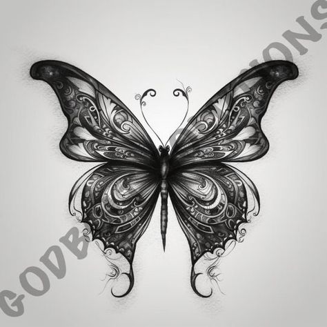 Coverup Butterfly Tattoo, Beautiful Butterfly Tattoos, Butterfly Tattoo Design, Best Cover Up Tattoos, Butterfly Wrist Tattoo, Neck Tattoos Women, Pretty Artwork, Neck Tattoos, Shoulder Tattoos