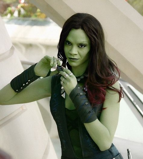 𝙼𝚊𝚛𝚟𝚎𝚕 Gamora Icon, Gamora Guardians, Gamora Marvel, Women Characters, Marvel Dr, Marvel Icons, Zoe Saldana, Marvel Films, Marvel Women