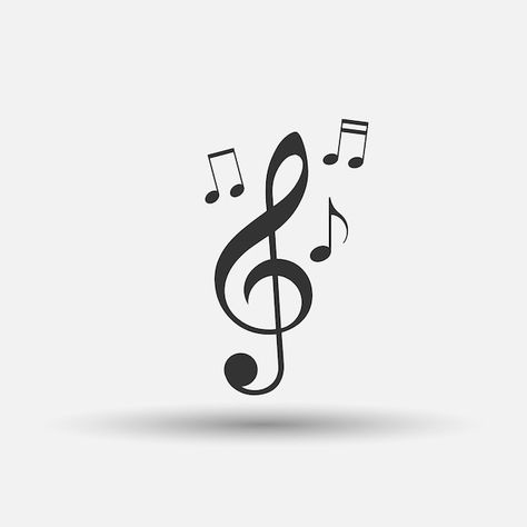 Vector pictograph of music note. note ic... | Premium Vector #Freepik #vector #music-line #music-sign #clef #treble-clef Musical Symbols, Music Sign, Music Symbol, Nota Musical, Solfege, Music Symbols, Good Morning Roses, Creative Flyers, Musical Notes