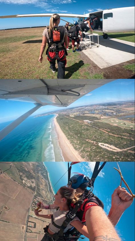 Adrenaline Rush Aesthetic, Skydiving Tips, Skydiving Photography, Skydiving Aesthetic, Rush Aesthetic, Skydiving Videos, Skydiving Gear, Skydiving Quotes, Cocktails Summer