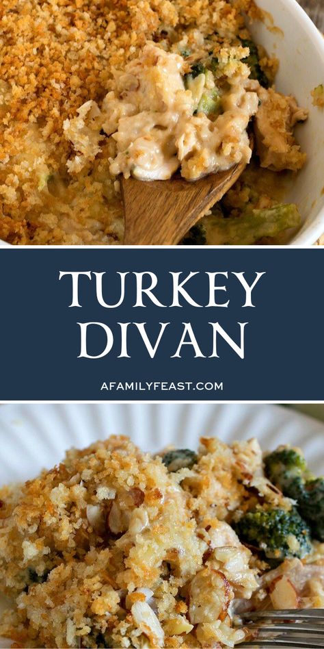 Turkey Devine Casserole, Left Over Turkey Carcus, Roasted Turkey Leftover Recipes, Smoked Turkey Recipes Leftover, Turkey Divan With Broccoli, Turkey Recipes Leftover, Leftover Turkey Recipes Easy, Turkey Divan, Turkey Leftover Recipes