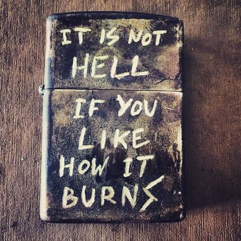 BEDTIME® on Instagram: “Tag someone going through hell 🔥” Cool Lighters, Indiana Jones, Deep Thought Quotes, Grunge Aesthetic, Quote Aesthetic, Pretty Words, Pretty Quotes, Thoughts Quotes, Mood Pics