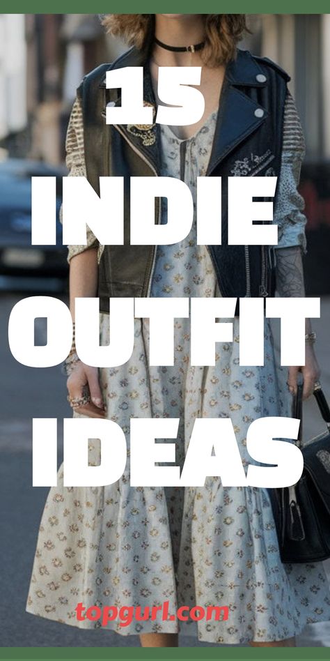 15 Effortlessly Cool Indie Outfit Ideas That’ll Make You the Star of Any Underground Gig. Indie Hipster Outfits, Gig Outfit Ideas Indie, Indie Sleaze Outfits 2024, Eclectic Fashion Vintage, Indie Rock Aesthetic Outfits, How To Style Outfits, Hippie Indie Outfits, Indie Outfit Ideas, Indie Rock Aesthetic