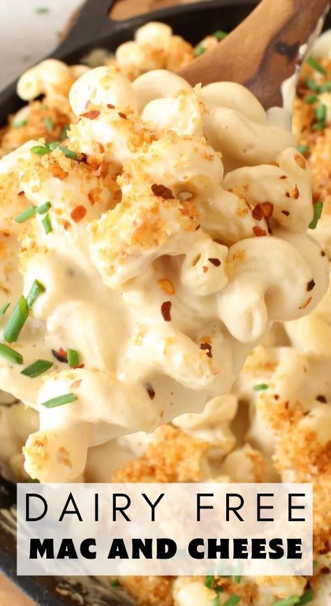 Nondairy Macaroni And Cheese, Dairy Free Mac Cheese, Gf Df Mac And Cheese, Dairy Free Mac And Cheese Sauce, Supper Ideas No Dairy, No Dairy Mac And Cheese, Whole30 Mac And Cheese, Best Dairy Free Mac And Cheese, Easy Dairy Free Mac And Cheese