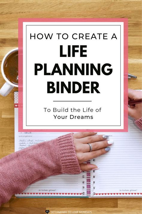 Lifebook 12 Categories, How To Make A Life Plan, Adulting Binder, Life Binder Ideas, Create Your Own Life, Life Organization Binder, Diy Planners, Organization Binder, Happy Planners