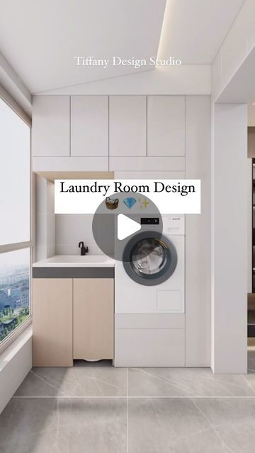 Tiffany design studio💎 on Instagram: "Elevated Washing machine ? 🧺 ⤴️💎✨  • • • #tiffanydesignstudio #laundryroomdesign #laundryroomideas" Elevated Washing Machine, Laundry Elevated Washing Machine, Laundry Utility Room Ideas, Washing Room Ideas Laundry, Lavaderos Ideas, Laundry Room Design Small, Modern Laundry Room Design, Modern Laundry Room Ideas, Utility Room Ideas