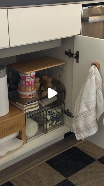 michelle lei pinlac on Instagram: "Organizing neglected spaces in my home: Under The Sink edition 🫡 Comment “SHOP” for links to what I used or find these on my Amazon page under “organization” link in bio! . . . amazon, amazon finds, home organization #homeorganization #kitchenorganization #homeinspo #amazon #amazonfinds #founditonamazon #organizing #organization #organizewithme #asmr" Organization Ideas For Cabinets, Diy Under Sink Storage Kitchen, Kitchen Sink Organization Under The, Casserole Dish Organization, Sinks Kitchen Organization, Organizing Small Appliances, Under Kitchen Sink Organization Ideas, Minimalist Kitchen Organization Ideas, Small Kitchen Organization Ideas Space Saving