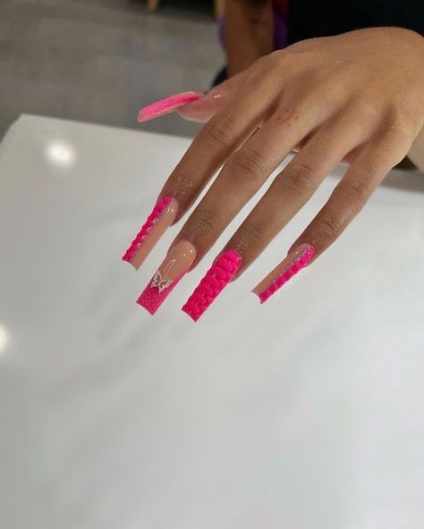 Acrylics Nails, Graduation Nails, Long Acrylic Nail Designs, Blue Acrylic Nails, Nails Design With Rhinestones, Colored Acrylic Nails, Cute Acrylic Nail Designs, Long Acrylic Nails Coffin, Acrylic Nails Coffin Pink