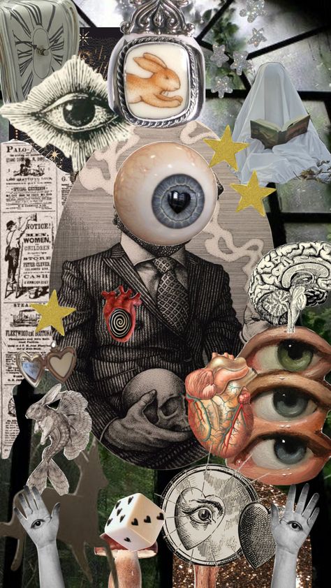 Weird Art Prints, Scary Collage Art, Collage Art About Love, Collage Project Ideas Student, Werid Core Wallpaper Iphone, Horror Core Wallpaper, Weird Collage Art, Horror Collage Art, Weird Aesthetic Pictures