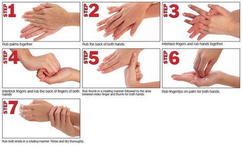 7 steps of handwashing Aseptic Technique, Global Handwashing Day, Hand Washing Technique, Hand Washing Poster, Proper Hand Washing, Saline Solution, Medical Background, Health Blogger, Infection Control