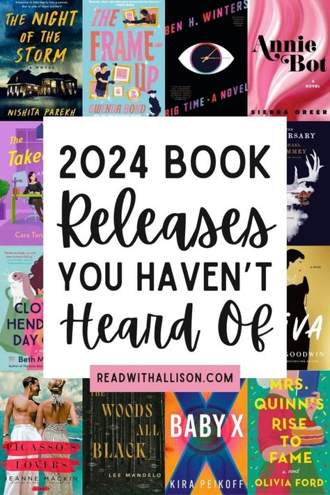 2024 Winter Book Releases You Haven't Heard Of - Read With Allison Trending Books 2024, Thriller Books To Read, 2024 Books, Books 2024, Book Wishlist, Big Books, Trending Books, Winter Books, Book Recs